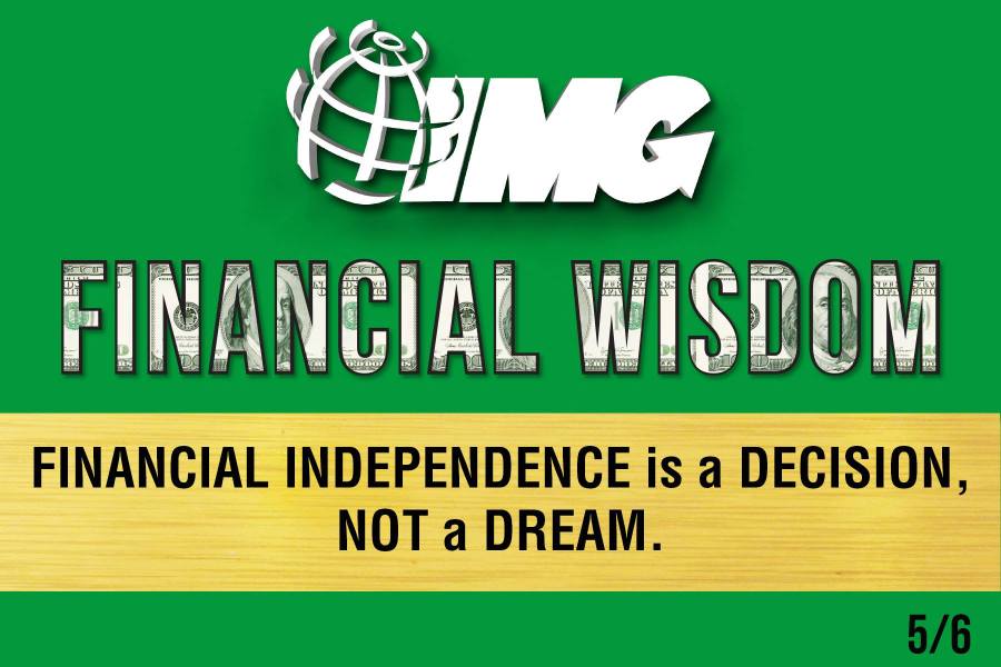 Financial Independence is a decision, not a dream