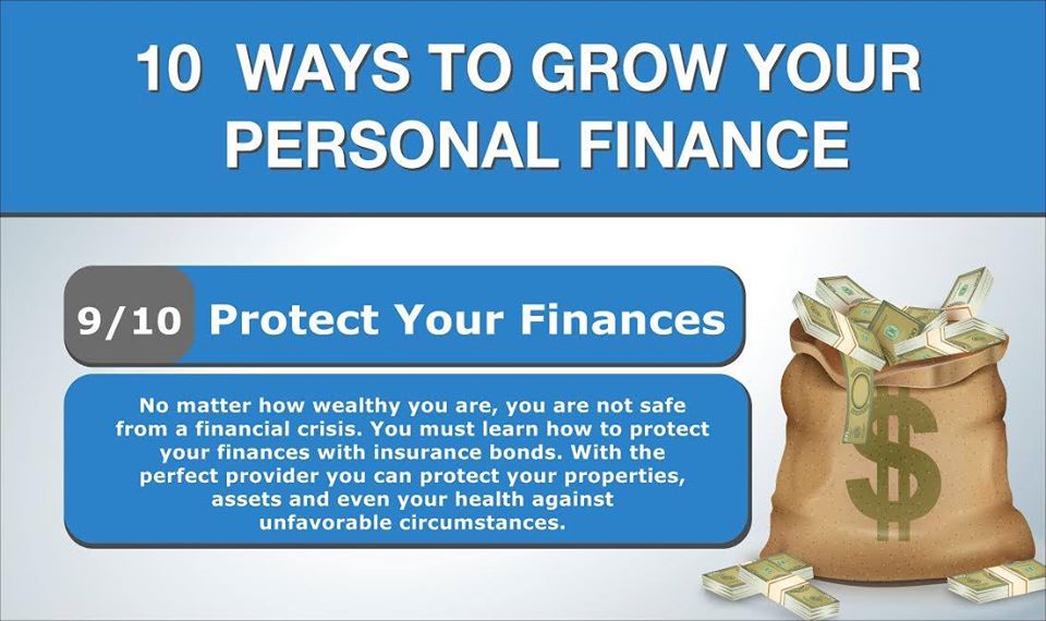 Protect your finances. No matter how weathy you are, you are not safe from a financial crisis.